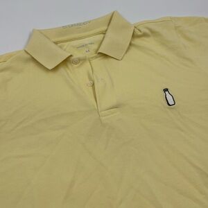 B. Draddy‎ Men’s M Yellow Cotton Short Sleeve Polo